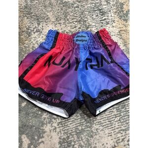 Muay Thai shorts Helium Designs Size Small Colorful